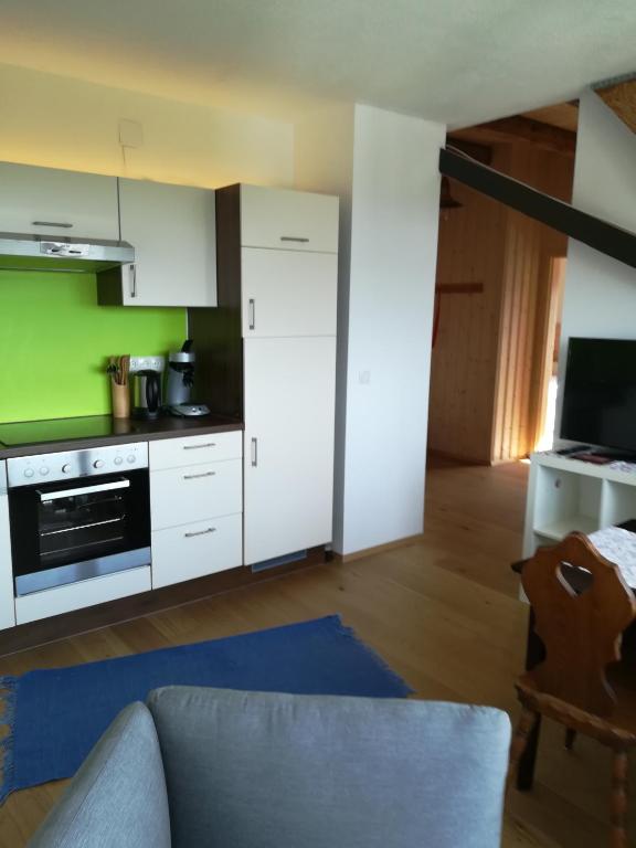 Kuchyň nebo kuchyňský kout v ubytování „Lebenslust“