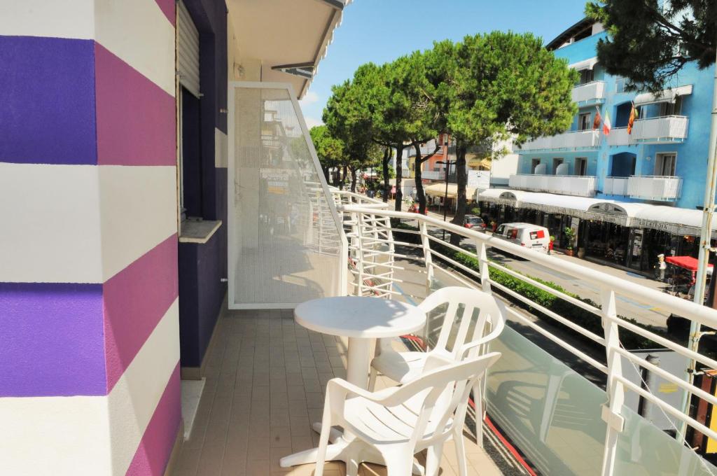 Balkón nebo terasa v ubytování Hotel Fortuna