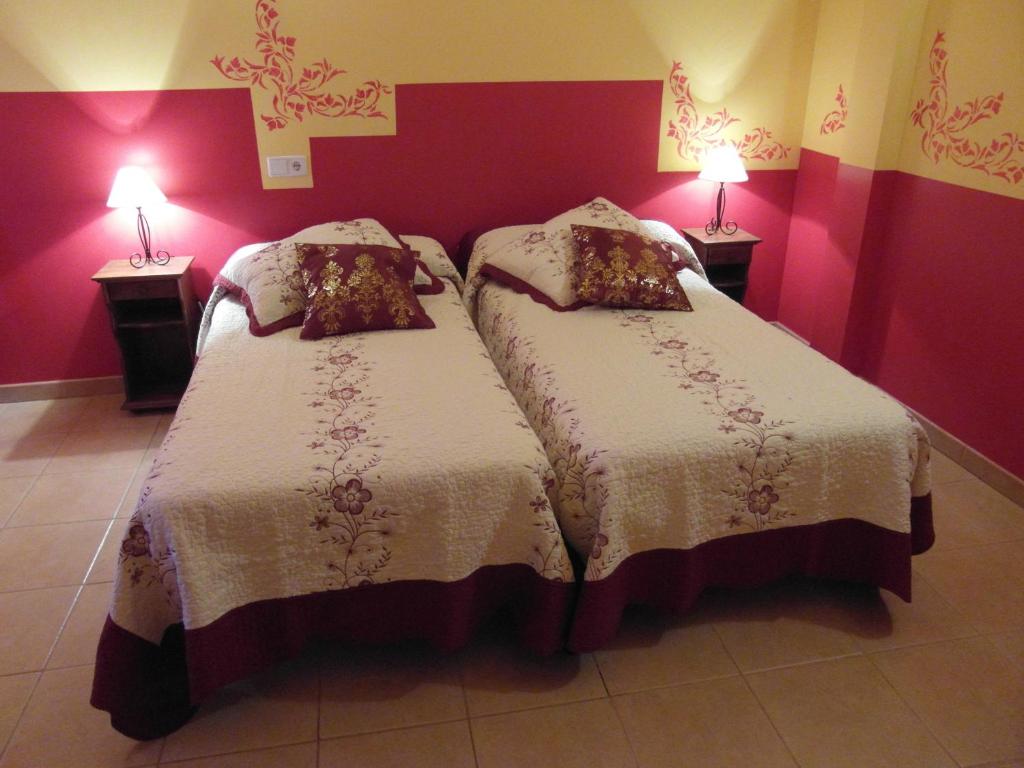 Posteľ alebo postele v izbe v ubytovaní La Casa del Filandón- HOTEL RURAL