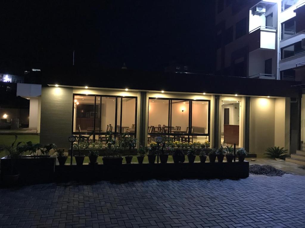 Budova, kde se hotel nachází