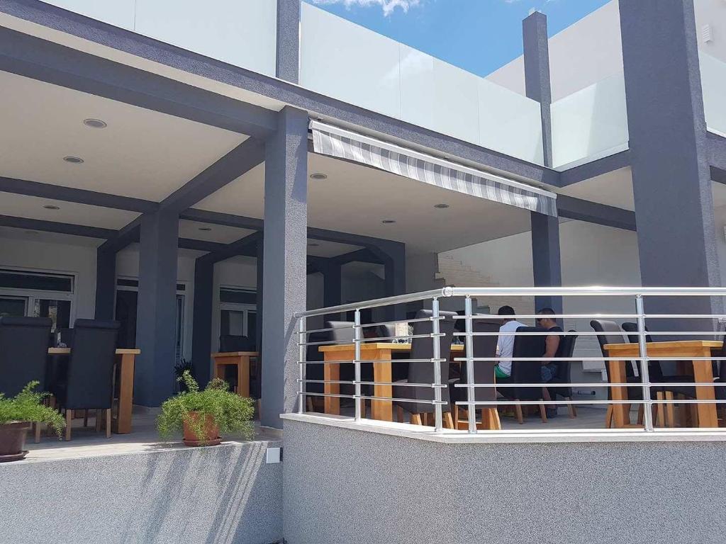 Balkón nebo terasa v ubytování Rooms Lanterna