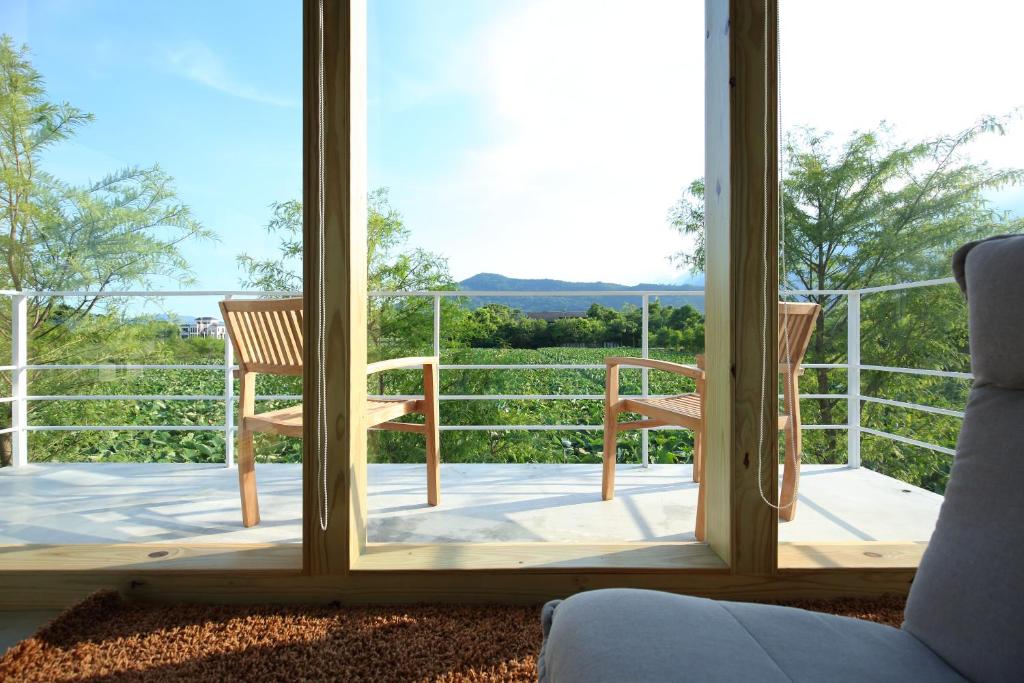 Balkón nebo terasa v ubytování Chuying Sunrise B&B