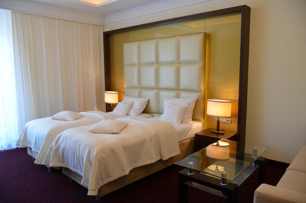 Krevet ili kreveti u jedinici u okviru objekta Hotel Falko