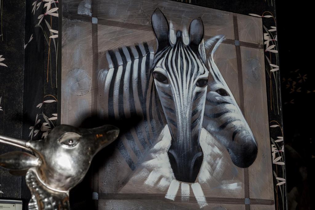 Zvířata v hodinového hotelu nebo okolí