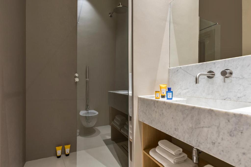 Kúpeľňa v ubytovaní G55 Design Hotel