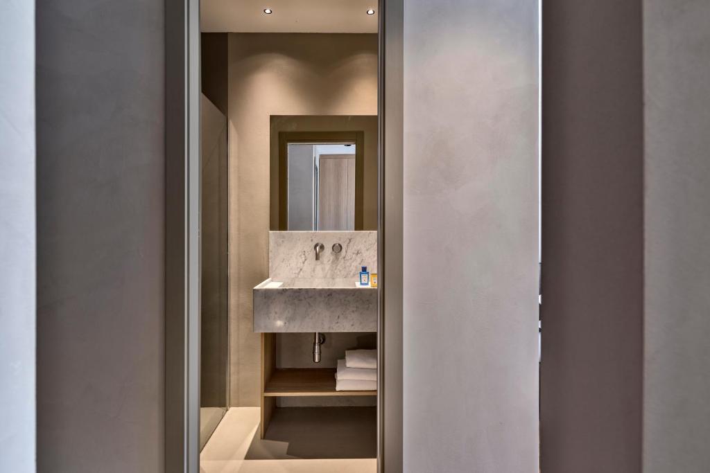 Kúpeľňa v ubytovaní G55 Design Hotel