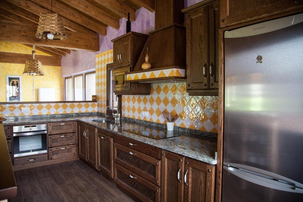 Kuchyňa alebo kuchynka v ubytovaní Casa Rural el Ribero I