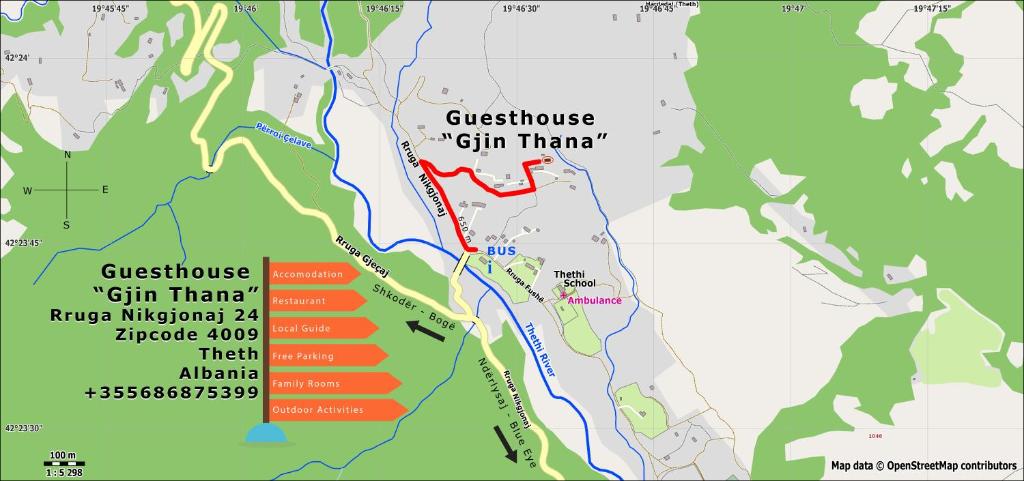 Zdjęcie z galerii obiektu Guesthouse "Gjin Thana" w mieście Theth