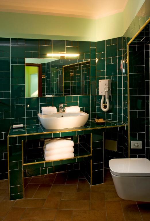 Koupelna v ubytování B&B 7 Vizi