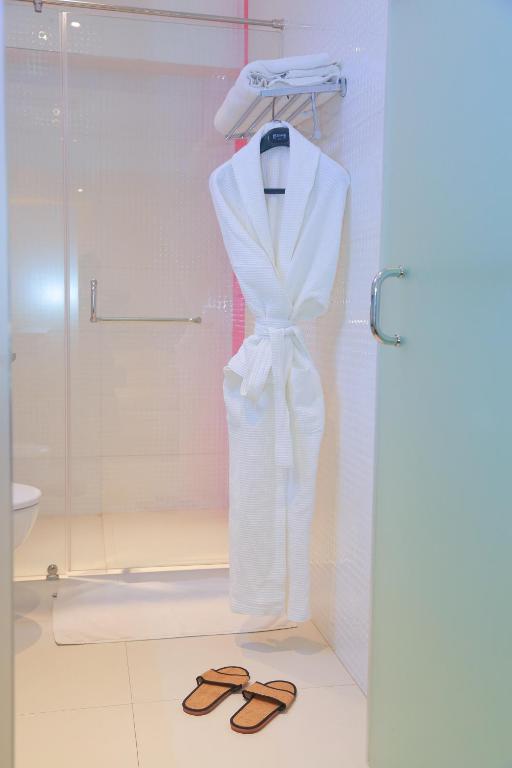 Koupelna v ubytování Royal Kandyan Hotel