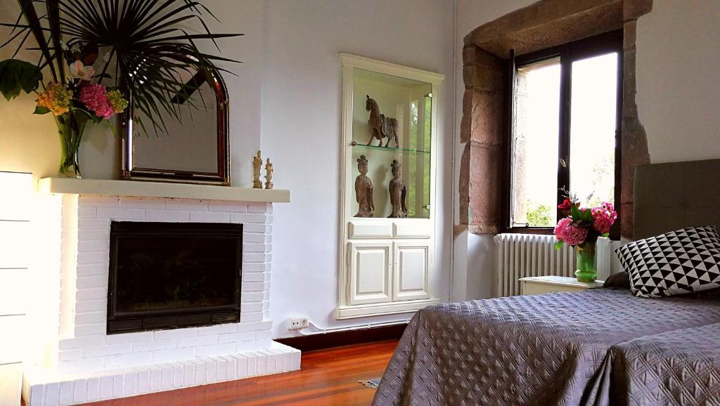 Posezení v ubytování Hostal Palacio Jaureguia