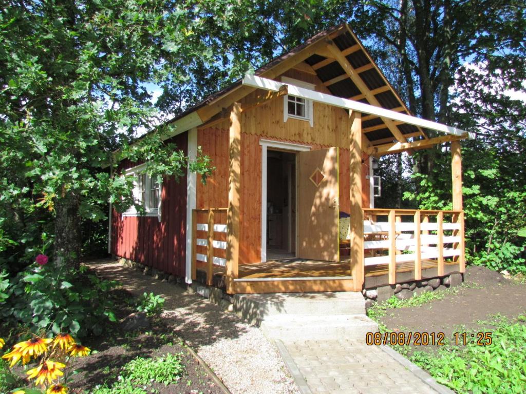 Zahrada ubytování Tõnise Holiday Houses