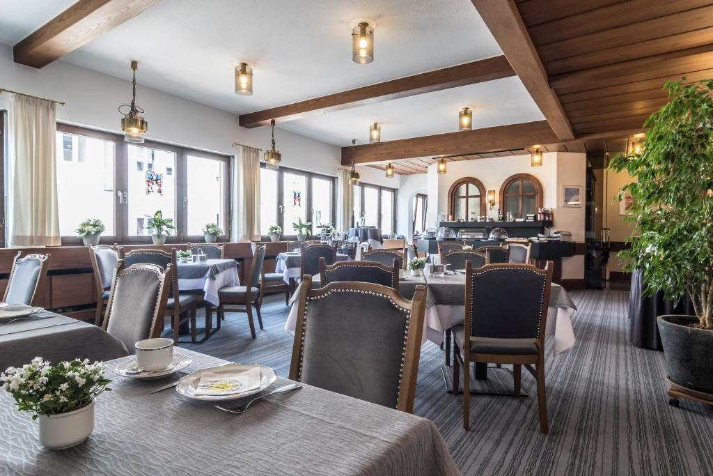 Restaurace v ubytování Hotel Garni Oberrhein