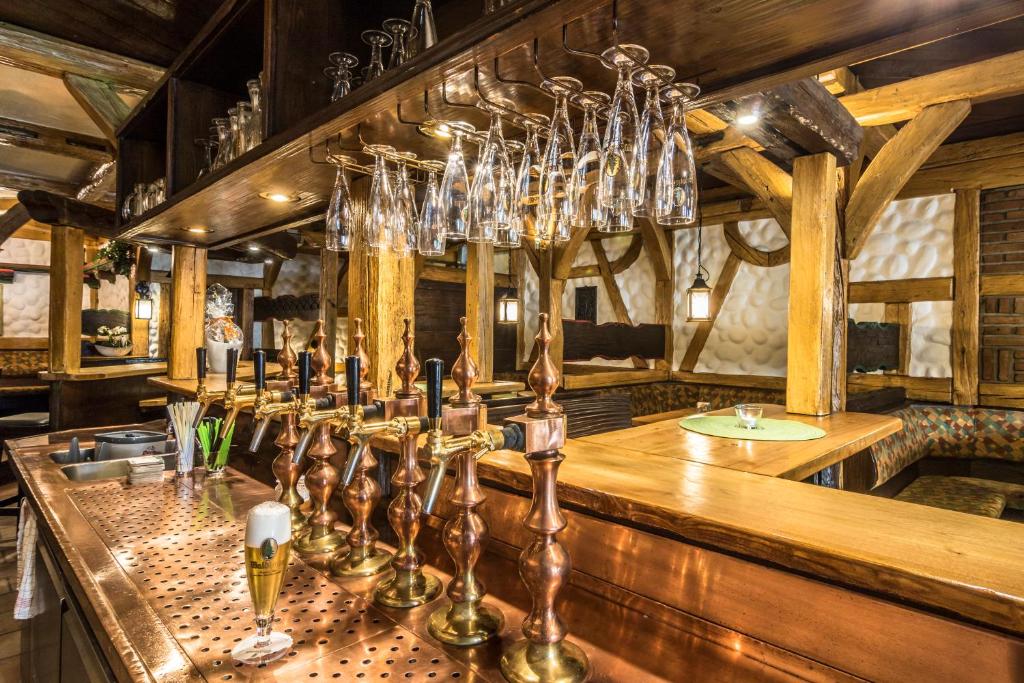 Lounge nebo bar v ubytování Hotel Garni Oberrhein