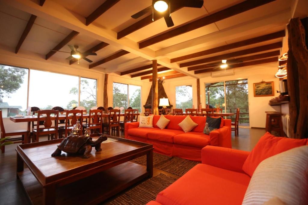 Posezení v ubytování Semilla Verde Boutique Hotel