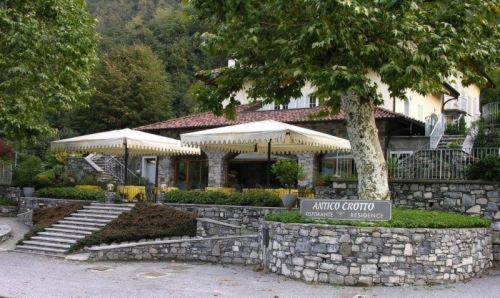 Zahrada ubytování Residence Antico Crotto