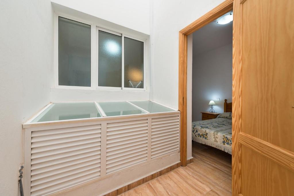 Postel nebo postele na pokoji v ubytování Apartamento Faycan