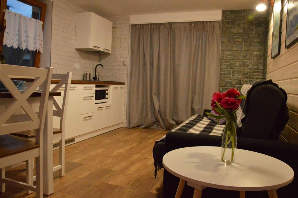 Kuchyňa alebo kuchynka v ubytovaní Apartamenty "Maryna House" Zakopane