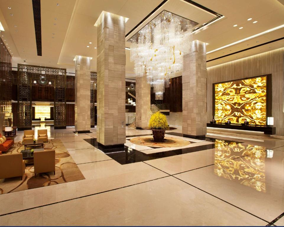 Lobby alebo recepcia v ubytovaní Hyatt Regency Jinan