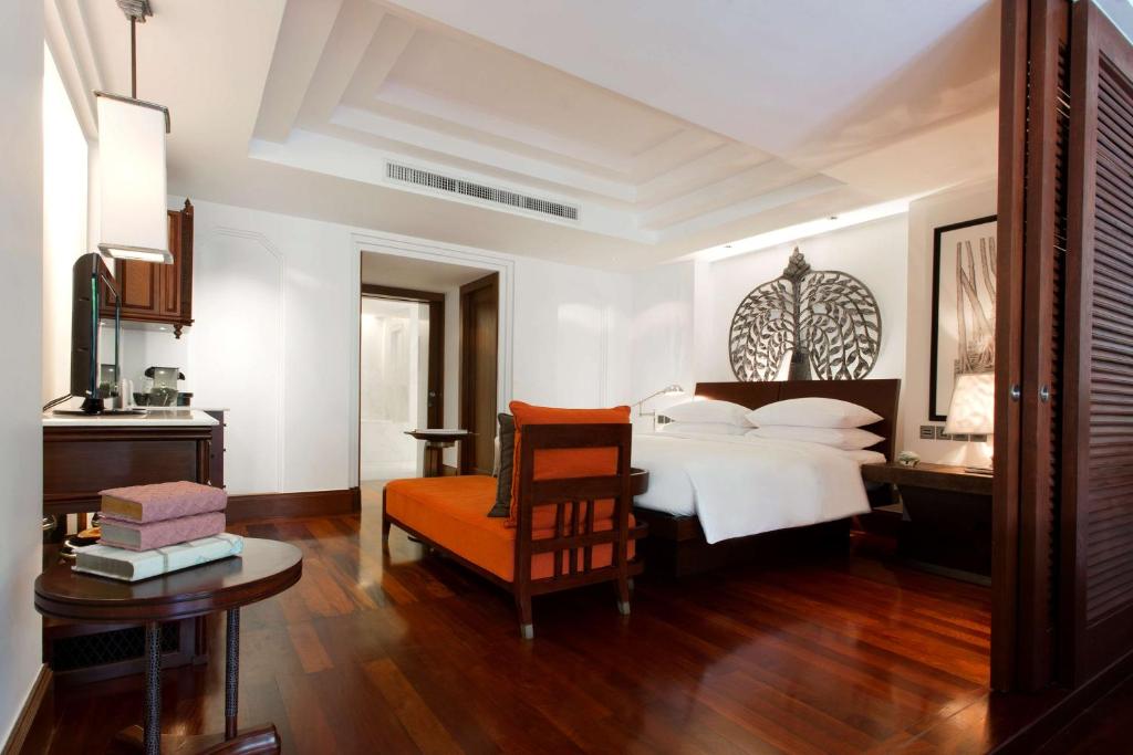 Postel nebo postele na pokoji v ubytování Park Hyatt Siem Reap