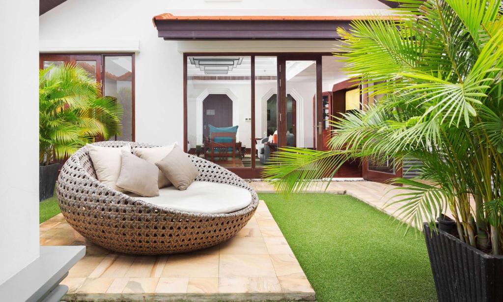 Posezení v ubytování Park Hyatt Siem Reap
