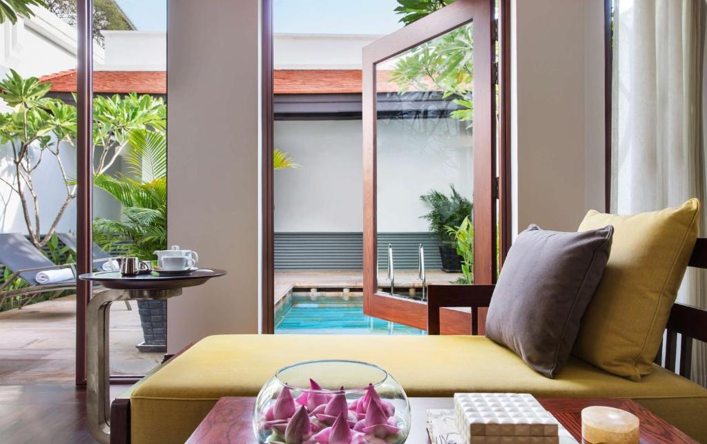Posezení v ubytování Park Hyatt Siem Reap