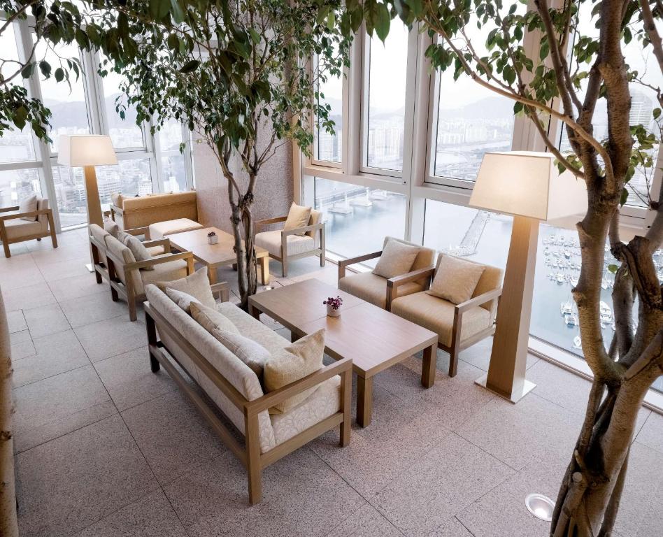 Posezení v ubytování Park Hyatt Busan
