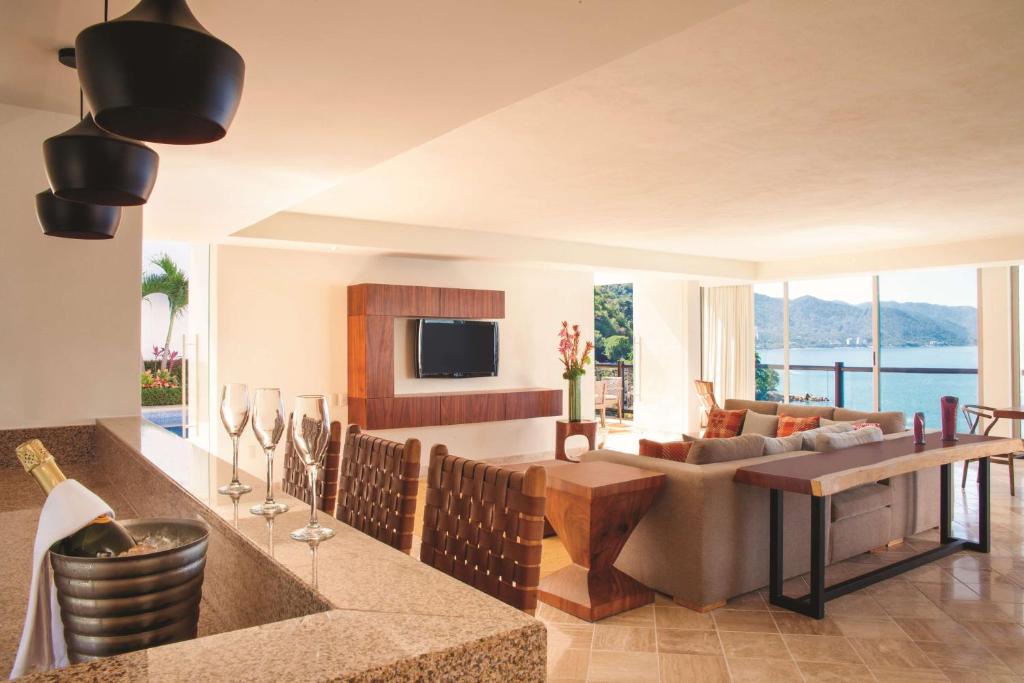 TV a/nebo společenská místnost v ubytování Hyatt Ziva Puerto Vallarta - All Inclusive