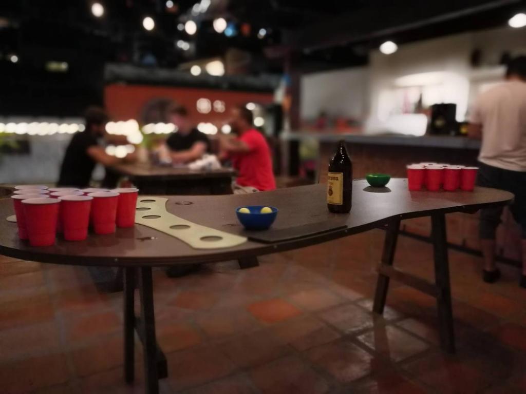 Nápoje v ubytování Chanclas Hostel Vallarta