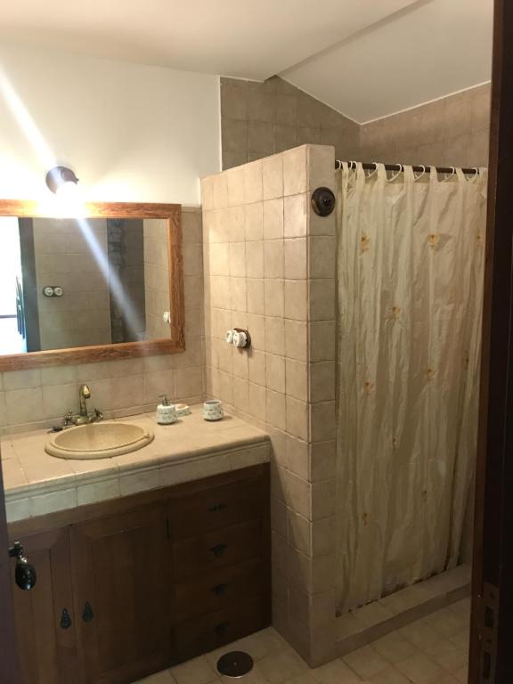 A bathroom at A Leira