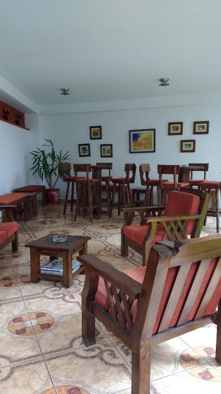 Posezení v ubytování Residencial Carlos