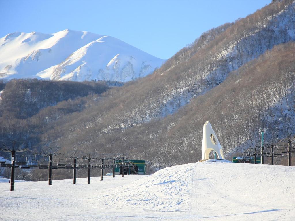 Hakuba Tsugaike Sunrise Tanne v zimě