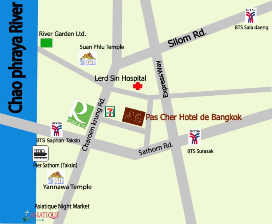 Pas Cher Hotel De Bangkok, Bangkok – Cập Nhật Giá Năm 2023