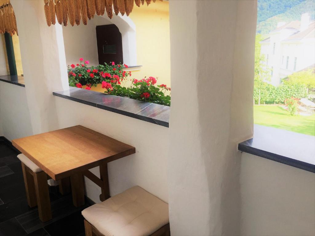 Výhľad na hory alebo výhľad na hory priamo z apartmánu