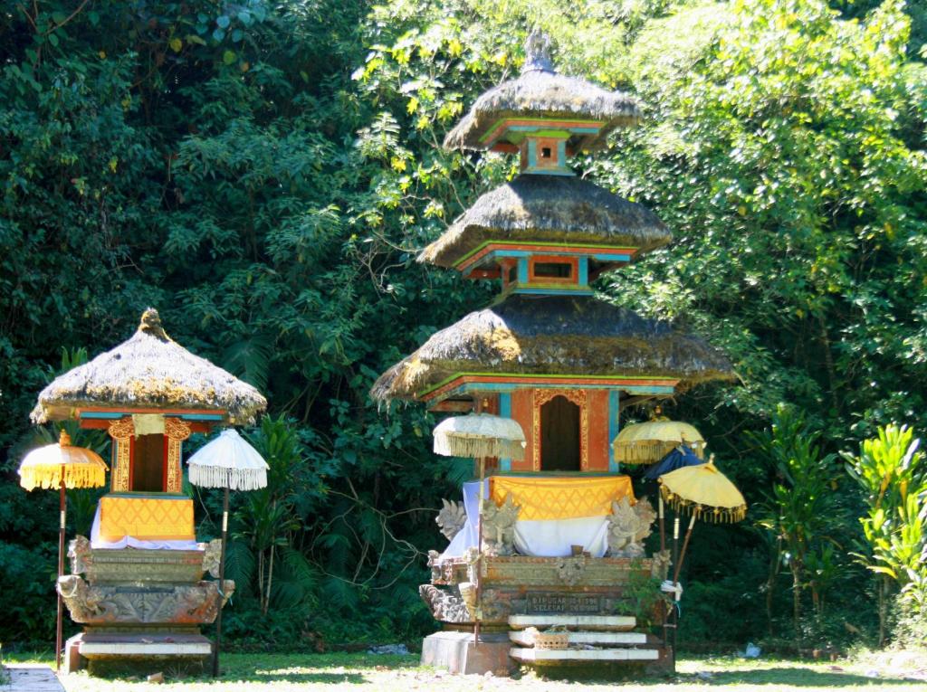 Zahrada ubytování Bali Bening