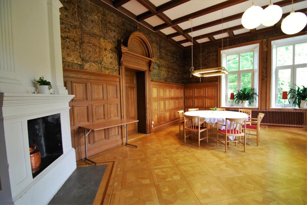 Posezení v ubytování Hellidens Slott