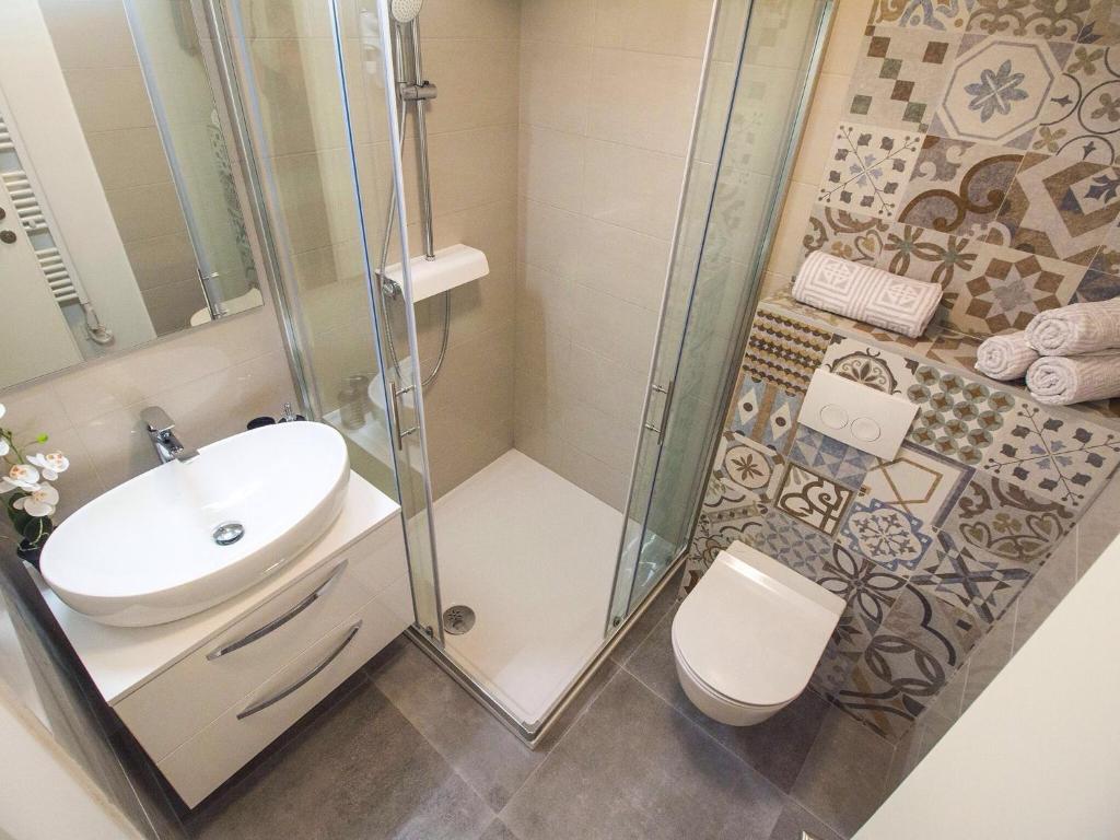 Kúpeľňa v ubytovaní Luxury Rooms Pino