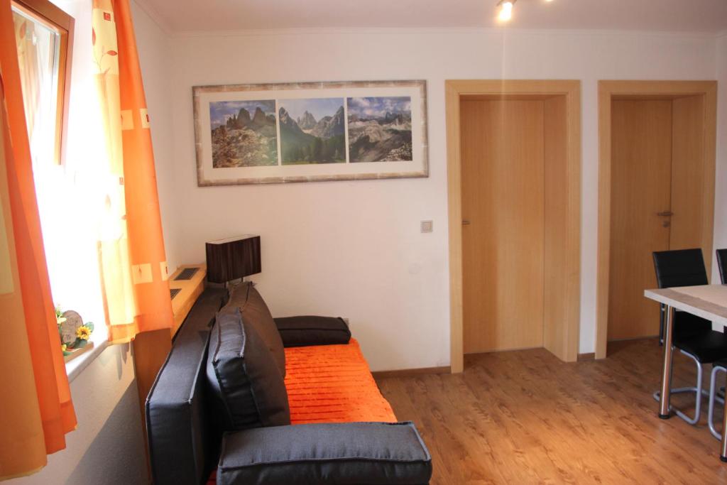 Posezení v ubytování Apartment Warmuth