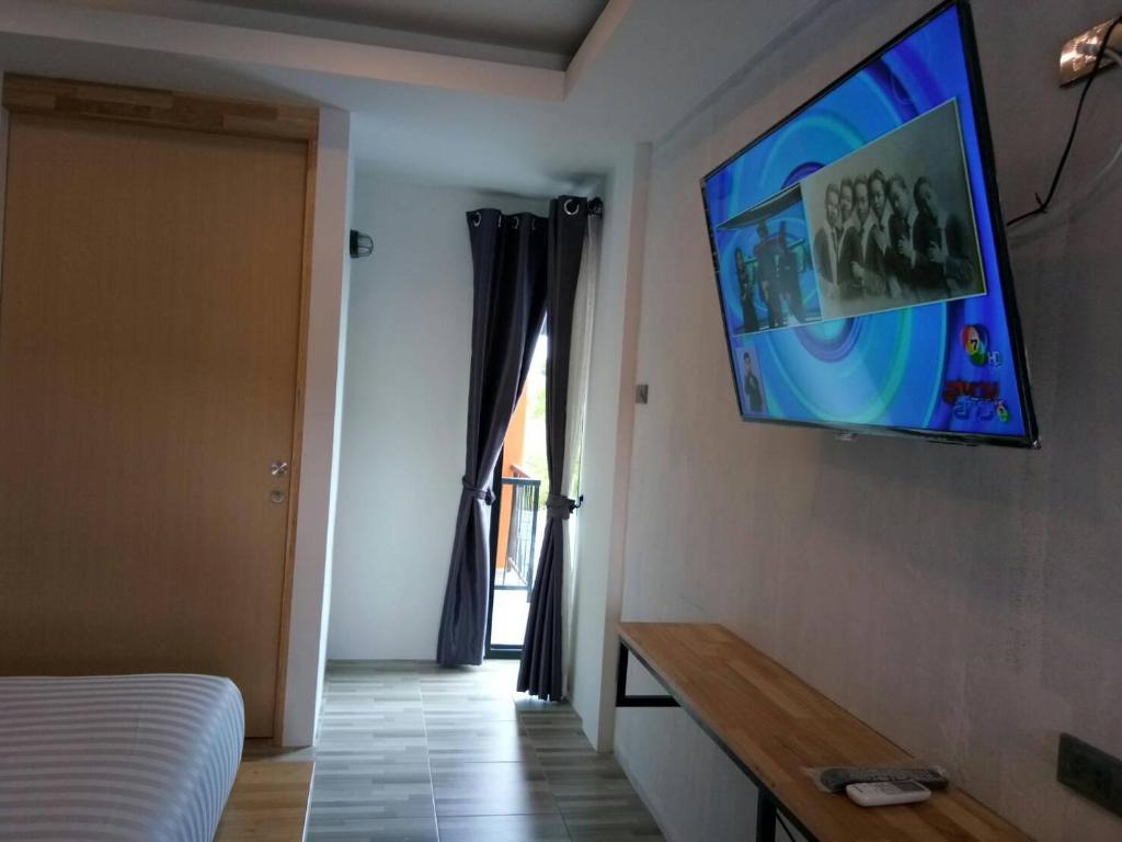 TV a/nebo společenská místnost v ubytování Sor Kor Sor Resort