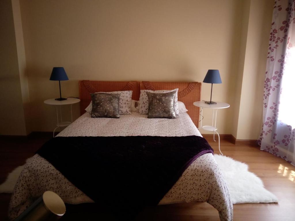 Postel nebo postele na pokoji v ubytování Casa Alfredo