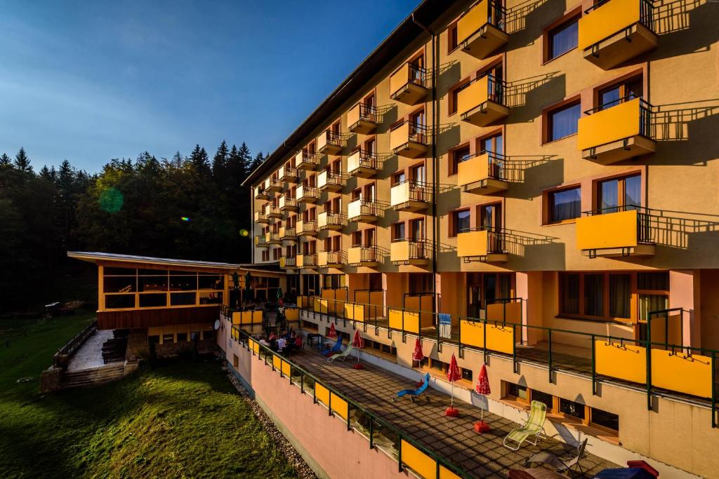 Budova, kde se hotel nachází