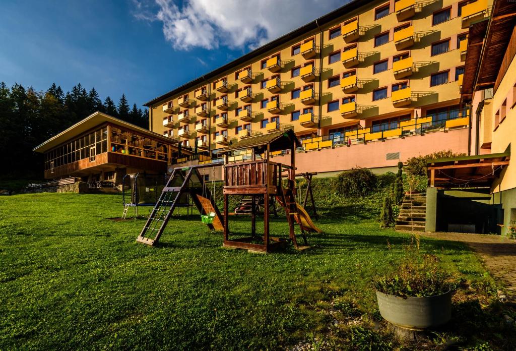 Budova, kde se hotel nachází