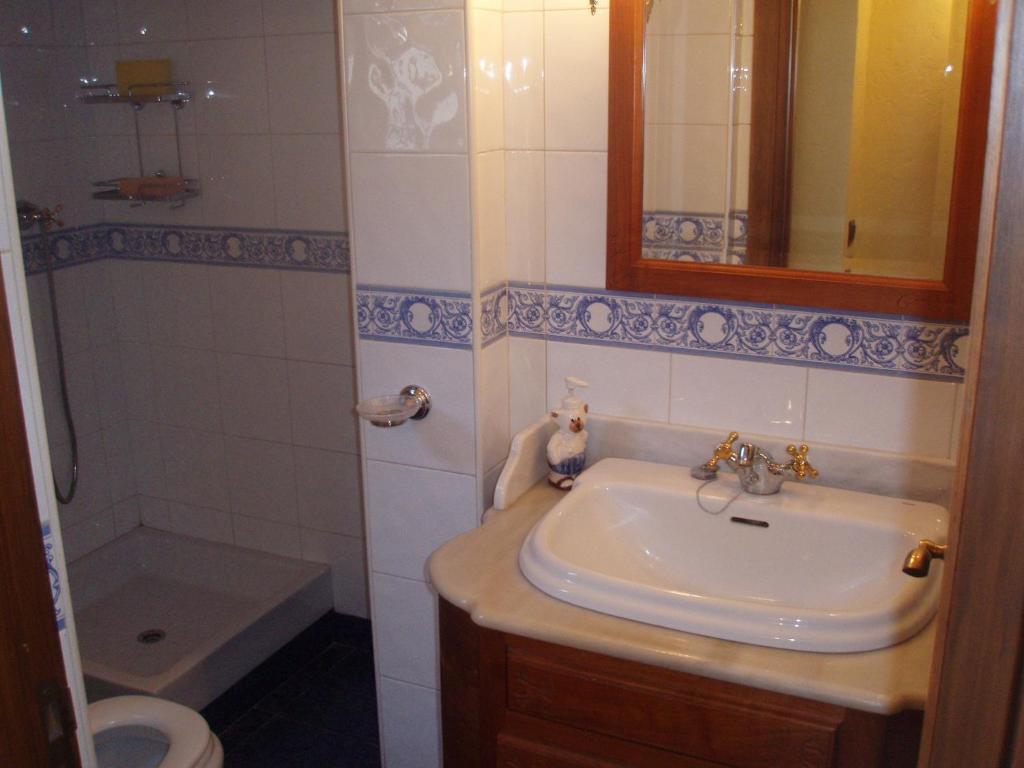 Kúpeľňa v ubytovaní Casa Tiburcio