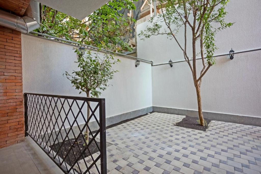 Balkón nebo terasa v ubytování Hotel Genio
