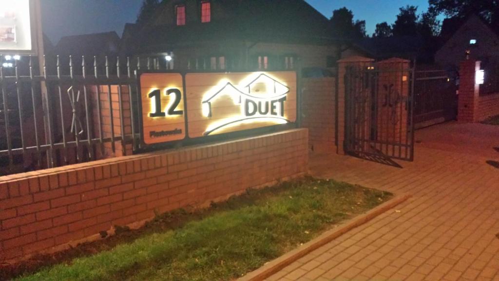 Certifikát, hodnocení, plakát nebo jiný dokument vystavený v ubytování Domki DUET