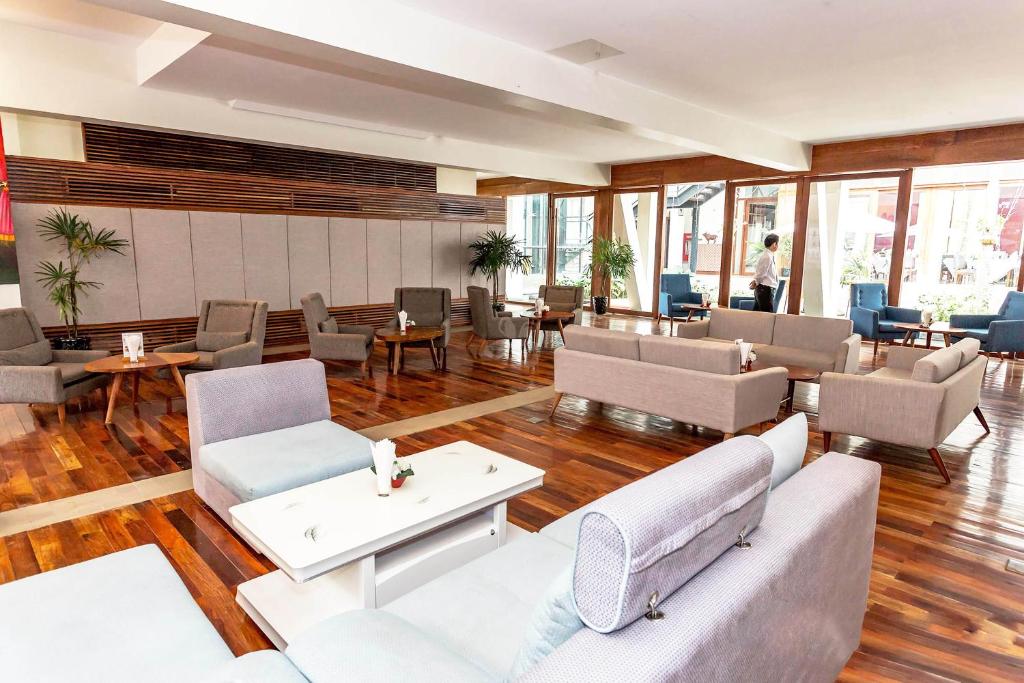 Posezení v ubytování Somadevi Residence