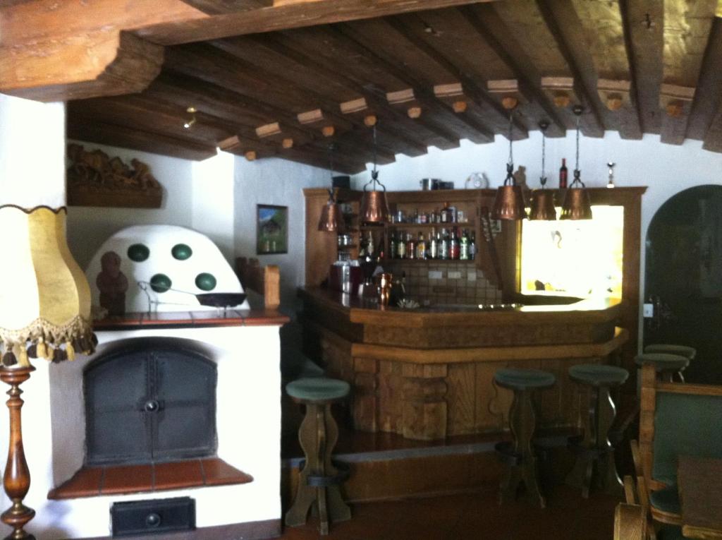 Lounge nebo bar v ubytování Hotel am Hof