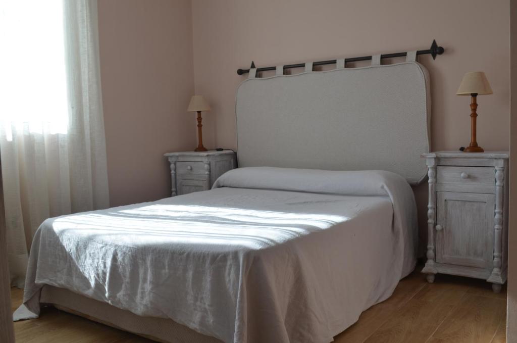 Postel nebo postele na pokoji v ubytování Apartamento Plaza Castañuelas