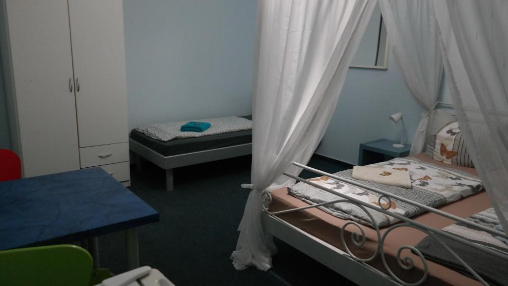 Postel nebo postele na pokoji v ubytování Hostel Inn-Berlin