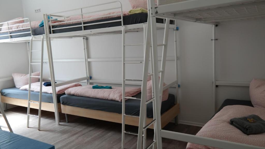 Postel nebo postele na pokoji v ubytování Hostel Inn-Berlin